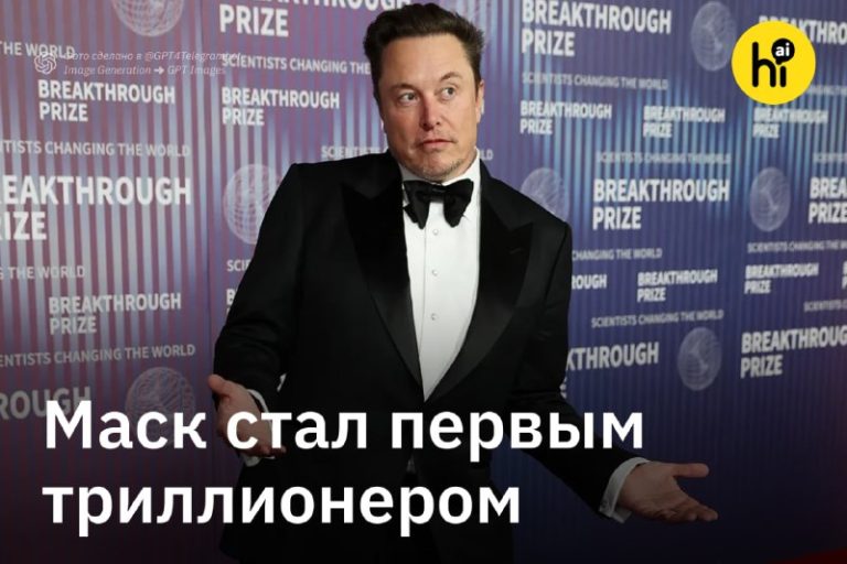 Маск стал первым в мире долларовым триллионеромСтартап SpaceX Илона Маска вышел…