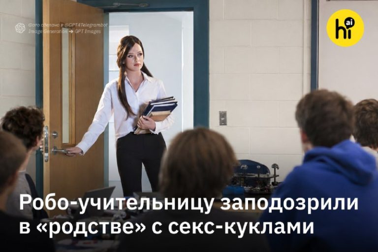Робо-учительницу заподозрили в «родстве» с секс-кукламиПосле протестов школьный…
